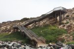 Click to enlarge South Carlsbad State Beach, California, United States. Some awesome stairs that lead down to the beach.