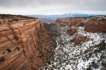 Click to enlarge Colorado National Monument, Colorado, United States. A canyon of Colorado National Monument