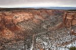 Click to enlarge Colorado National Monument, Colorado, United States. Walking trail at the bottom of Red Canyon