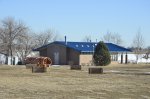 Click to enlarge Boyd Lake State Park, Colorado, United States. Main building by shore of lake
