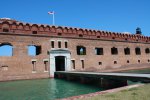 Click to enlarge Dry Tortugas National Park, Florida, United States. Entrance to Fort Jefferson on Dry Tortugas National Park.