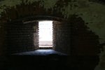 Click to enlarge Looking out from inside of Fort Jefferson at Dry Tortugas National Park.