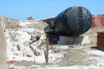 Click to enlarge Large canon left behind from when Fort Jefferson was active. The size of this is incredible.