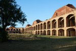 Click to enlarge Fort Jefferson is an unfinished costal fortress. Construction began in 1847. It
