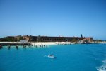 Click to enlarge Saying good bye to Dry Tortugas National Park and Fort Jefferson aboard the Yankee Freedom.