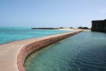 Click to enlarge Dry Tortugas National Park, Florida, United States. Moat wall.