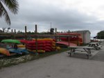 Click to enlarge Everglades National Park, Florida, United States. Flamingo canoe and kayak rentals.