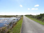 Click to enlarge Everglades National Park, Florida, United States. Shark Valley bike and tram trail