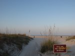Click to enlarge Anastasia State Park, Florida, United States. Anastasia beach access (handicapped accessible)