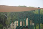 Click to enlarge Anastasia State Park, Florida, United States. Sun cover at day use playground