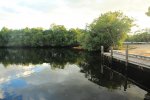 Boat launch area