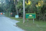 Park entrance.