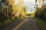 Road out of camping area