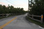 Click to enlarge Curry Hammock State Park, Florida, United States. Entrance road