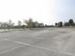 Click to enlarge E G Simmons County Park, Florida, United States. Beach parking area.