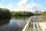 Click to enlarge E G Simmons County Park, Florida, United States. Deck and viewing area in west campground