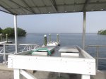 E G Simmons County Park, Florida, United States. Fish cleaning area near the boat launch.