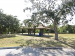 Click to enlarge E G Simmons County Park, Florida, United States. Picnic shelter down by the bay.