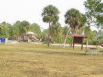 E G Simmons County Park, Florida, United States. Playground by beach area.