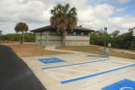 Click to enlarge E G Simmons County Park, Florida, United States. Washrooms with parking for disabled