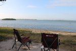 Click to enlarge Bay view from camp sites.