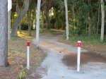 Click to enlarge Start of bike path to main park