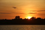 Click to enlarge Sunset from campsite.