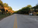 Click to enlarge Wide road heading to RV sites
