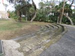 Click to enlarge Tomoka State Park, Florida, United States. Chief Tomokie statue and display.