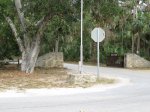 Click to enlarge Tomoka State Park, Florida, United States. Entrance gate