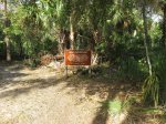 Click to enlarge Tomoka State Park, Florida, United States. Head of hiking trail