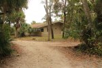 Tomoka State Park, Florida, United States. Visitors program building.