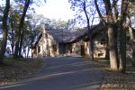 Gull Point State Park, Iowa, United States. The Lodge.
