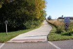 Click to enlarge Marble Beach State Park, Iowa, United States. Bike trail.