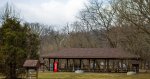 Click to enlarge Fort Boonesborough State Park, Kentucky, United States. One of two picnic shelters available for rent.