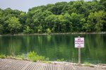 General Burnside State Park, Kentucky, United States. No fishing from the boat ramp and the shore foliage is very thick. A boat would be the easiest way to fish.