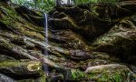 Click to enlarge Daniel Boone National Forest, Kentucky, United States. Roadside waterfall in the Red River Gorge area of the Daniel Boone Forest