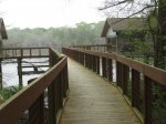 Chicot State Park, Louisiana, United States. Cabin rental. Many are on the water with a shared deck with the attached cabin.