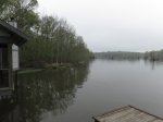 Chicot State Park, Louisiana, United States. Cabin rental. Many are on the water with a shared deck with the attached cabin.