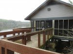 Chicot State Park, Louisiana, United States. Cabin rental. Many are on the water with a shared deck with the attached cabin.