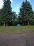 Click to enlarge Alpine Campground, Michigan, United States. Site #4c.