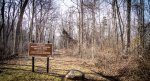 Click to enlarge Algonac State Park, Michigan, United States. One of three hiking trails in the park. The trails circumvent the prairie area.