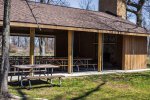 Click to enlarge Bay City State Rec Area, Michigan, United States. One of three picnic shelters available.