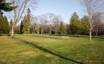 Brimley State Park, Michigan, United States. Picnic area at Brimley.