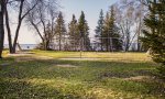 Brimley State Park, Michigan, United States. Playground next to the campground.