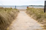 Click to enlarge Cheboygan State Park, Michigan, United States. Path to the beach in day use area.