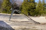 Click to enlarge Harrisville State Park, Michigan, United States. Playground in day use area.