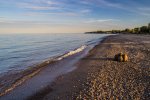 Click to enlarge Lakeport State Park, Michigan, United States. Day use area beach. Nice big beach but it is rocky. Would recommend swim shoes.