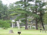 Click to enlarge Lakeport State Park, Michigan, United States. Ramp to walkway that crosses the highway to day use area on the other side.