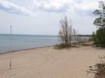 Click to enlarge Lakeport State Park, Michigan, United States. Day use area beach